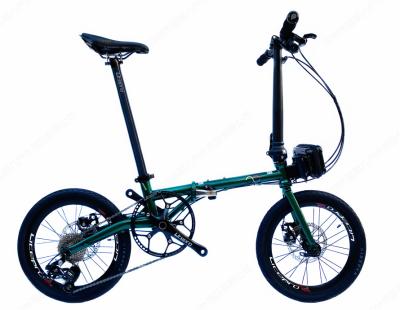 China HOT Selling China 2021 16 Inch High Quality Popular Steel Week Eight Speed Bike 10 Speed Folding Professional Bike for sale
