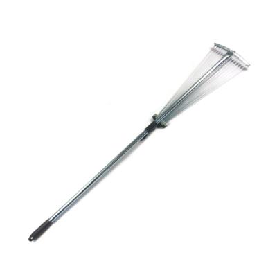 China Manufacturers Direct Gray And Coarse Teeth Steel Wire Garden Rake Rake for sale