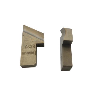 China Architectural Engineering Cutting Crevice With Stainless Steel Blade With Alloy Cutter Head Installed In Beveling Machine for sale