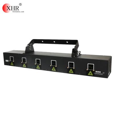 China Theme Park 6 Eyes RGB Animation DJ Fat Beam Laser for sale
