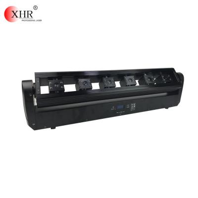 China Red Effect Big Beam Moving Head 6 Eyes Beam Club Blue Laser Light for sale