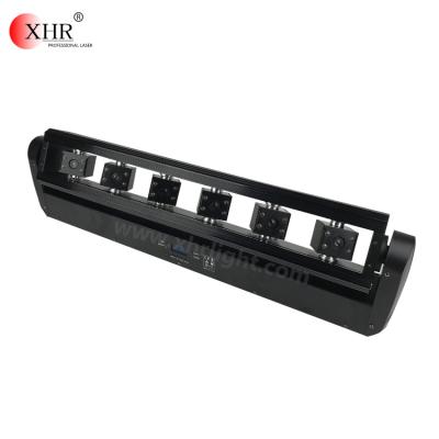 China Red Lens Beam 6 Beam Effect Nightclub Fat Red Laser Disco Light for sale