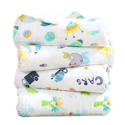 China Anti-Bacteria Surprise Price Newborn Pure Cotton Class A Cartoon Newborn Baby Cover Blanket Covering Towel Baby Bath Towel Covering Quilt for sale