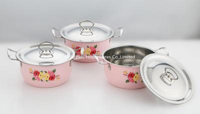 China 16cm Stainless Steel Cooking Pot Non Stick Sauce Pan For Home Kitchen for sale