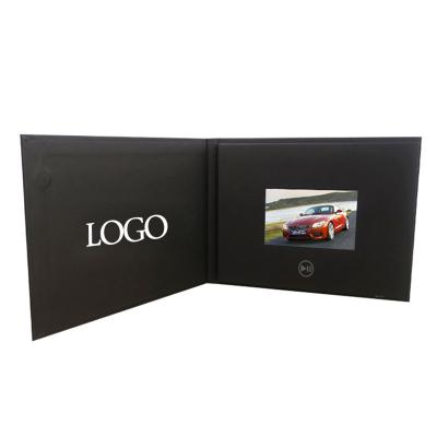 China Other Custom Promo 4.2inch Digital LCD Screen VCR Recordable Business Greeting Card Brochure for sale