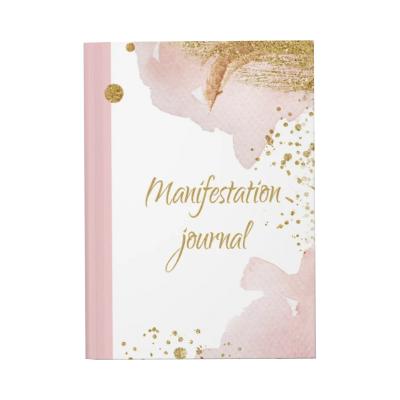 China Custom Monthly Weekly Daily Planner Hardcover Manifestation Journal Spiritual Manifestation Notebook for sale