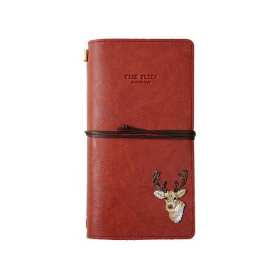 China Custom Waterproof Daily Weekly Monthly Planner Vintage Design Recycled Hardcover Book Travel Journal Paper Notebook for sale