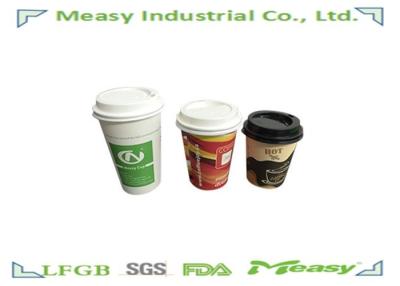 China Coffee Paper Cup Lids for 8OZ / 12OZ / 16OZ Disposable Cup No Lkeaking No Smell for sale
