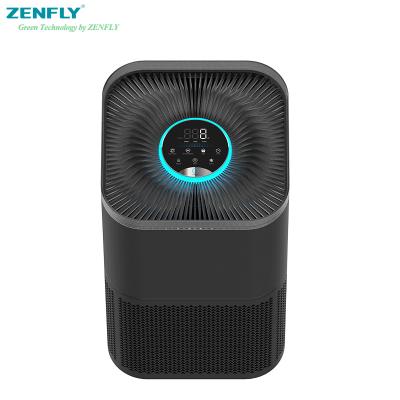 China OLANSI Smart Desktop Air Purifier Sterilization Air Cleaner System UV Light Indoor Air Filter for 2022 for sale