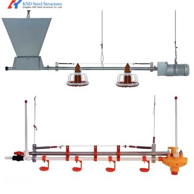 China Automatic Broiler Feeders And Drinkers , Plastic Broiler Farm Equipment for sale