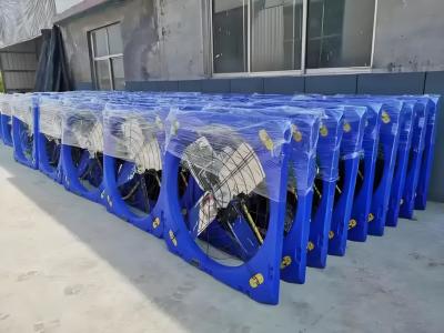 China Steel Frame Cattle Sheds Dairy Cow House Hanging Type Exhaust Cooling Fan for sale