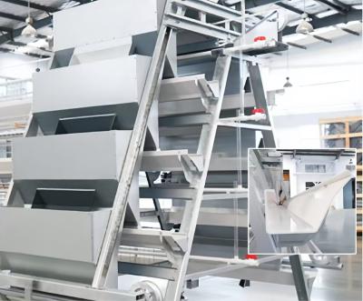 China H Type 4 Tier Chicken Cage Automatic Poultry Battery Cages Poultry Equipment for sale