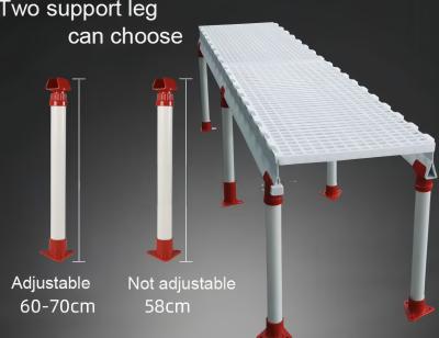 China Goat Farm Plastic Slatted Floor Broiler House White / Customized for sale