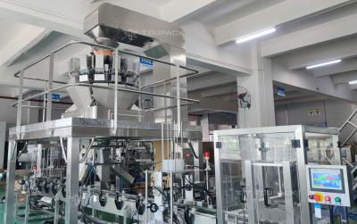 Cina Catena d'imballaggio LCD del contenitore di palma da datteri della macchina di rifornimento del granello dello schermo di personalizzazione in vendita