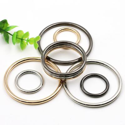 China Garment\jeans\DIY\bags\overlay decoration buckle metal o-ring bag garment wholesale high quality round buckle for sale