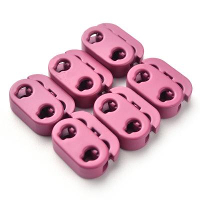 China Custom Hot Selling Nickel Free Clothing Metal Rope Lock Spring Rope Suitable End for sale