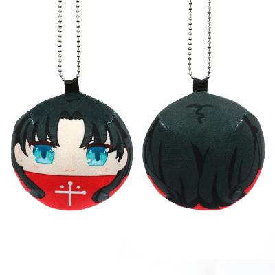 China BOMAIJIE Gift Creative Queaker Inside Filling / Microbead Cotton Filling Custom Manjuu Round Plush Toy for sale