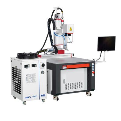 China Machine Repair Shop Galvo Laser Welding Machine New Energy Battery Tab Welding High Speed Scanning Laser Spot Welding Machine for sale