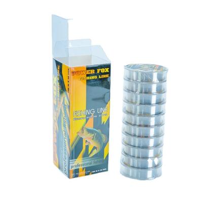 China Soft Smooth High Quality Luster 100m Monofilament Unbreakable Nylon Fishing Line for sale