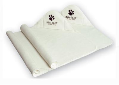 China Sistema personalizado de la toalla del perro de la microfibra, toallas bordadas del cuarto de baño del gato soportables en venta