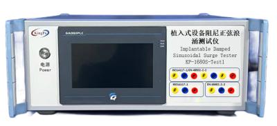 China Interruptor del panel frontal del comprobador de sobretensiones implantable o control informático opcional para realizar la secuencia de pruebas según las normas en venta