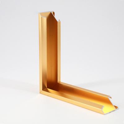 China New classic/postmodern decorative gold aluminum frame for canvas prints for sale