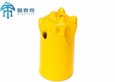 China Bocados de broca da mineração do hard rock 7d, bocado de botão MTH do aço carbono de 38mm à venda