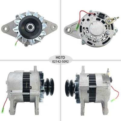 China Graafwerktuig24v Alternator 50A 02142-5092 021425092 voor Hino Ho7d Te koop