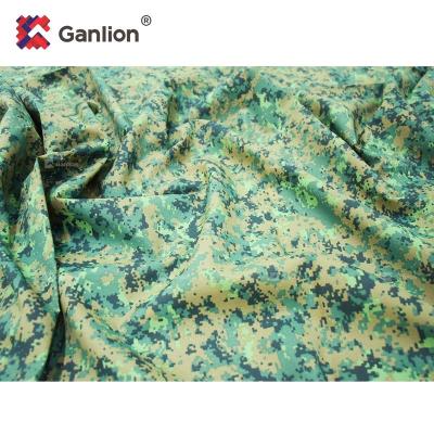 China Waterproof 100% Nylon N6 High Abrasion Resistance Singapore Camouflage Infrared Waterproof Fabric for sale