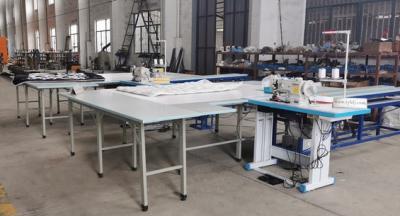 China Edredão automática da máquina da borda da fita 3KW que faz a máquina de costura à venda