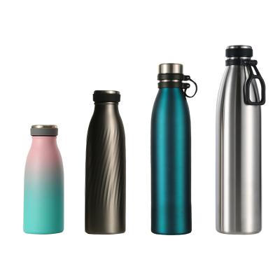 China Double Wall Thermos Sustainable Vacuum Flask Insulated Outdoor Sports Cola Shaped Stainless Steel Water Bottle for sale