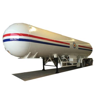 Chine 2 axles 45cbm lpg trailer 3 acles 52cbm 56cbm lpg trailer 3 axkes 60cbm trailer for sale à vendre