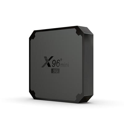 China Mini 5G Android 9.0 TV Box High Speed HD TV Box X96 With Dual Wifi 4K Netflix Media Player Amlogic S905W4 2.4Ghz 5GHz Set Top Box for sale