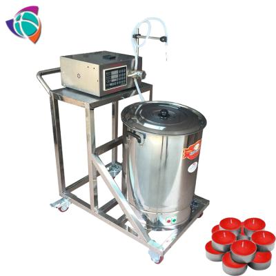 China Professional 60L Wax Melt and Fill Melting Wax Heating and Filling Machine for Butter Lamp with a Pouring Nozzle for sale