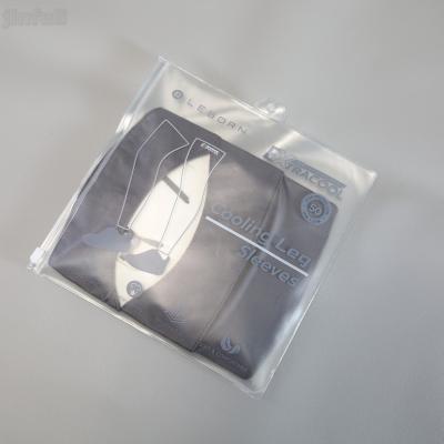 China Customized Logo Waterproof Zipper Plastic Bag For Retail Packaging Of Accessories for sale