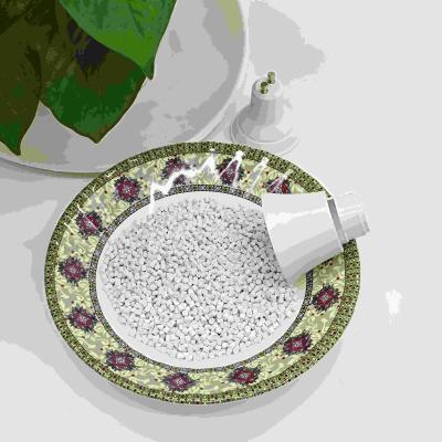 China V0 UL94 PA6 Plastic Granules High Light Diffusion Polyamide Granules For LED Lampshades for sale