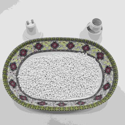 China V0 Heat Resistant Polyamide Granules Extrusion Grade LED Lampshade PA6 Resin for sale