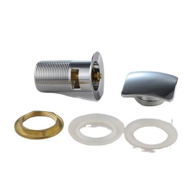 China Bathroom waste with lift rod /push pop-up Custom high quality indoor drains pipe drain basin pipe aquarium drain pipe for sale