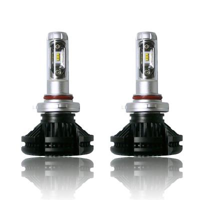 China 2019 top selling led x3 9005 led lights converson kit car headlight bulbs single beam 4300K 65000K 8000K color option Hummer for sale