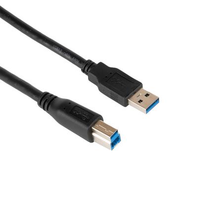 China Printers / Scanners USB 3.0 SuperSpeed Type A Male To B Male Cable For Printers / Scanners Black for sale