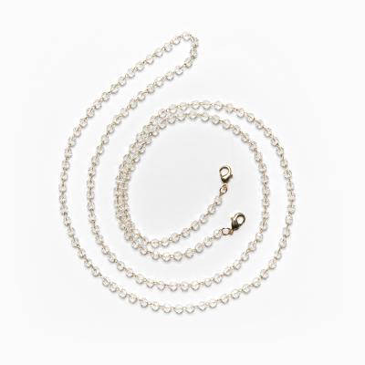 China Detachable Chain And Transparent Copper Copper+Plastic Elegant Bead For Sunglasses Eyewear Facemask for sale
