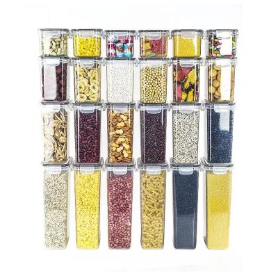China Wholesale Clear Freshness Preservation Packaging Custom Box Large Food Container Set Pet Storage Box for sale