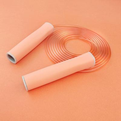 China PVC Home Workout Gym Equipment Heavy Weighted Jump High Speed PVC Skiing Rope for sale