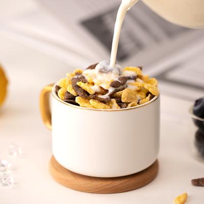 China Wholesale Low-CARB Best Price Corn And Chocolate Mixed Frosted Rolled Oats for sale