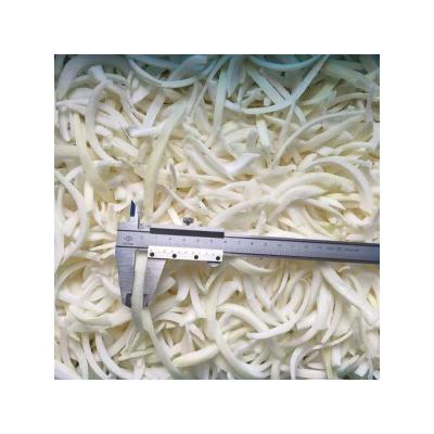 China FROZEN freshly sliced iqf frozen onions new culture sliced f frozen white onions for sale
