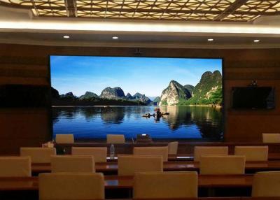 China A exposição conduzida interna da cor completa de ROHS P4 conduziu a tela da fase para o negócio à venda