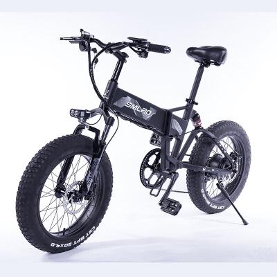China SMLRO M6 Alloy 7 Speed 48V 500W Rear Hub Motor 10Ah Famous Brand Aluminum Lithium Battery Ebike 20 Inch Tire Big Snow Electric Bike for sale