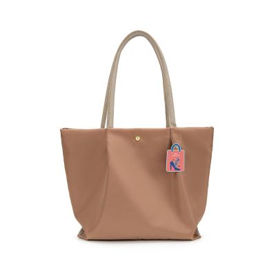 China PORTABLE Custom Luxury Office Bags Women Shoulder Tote Bag Nylon Capacity Logo Tote Handbag Fashion Classic Handbags Ladies Handbags for sale