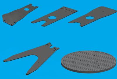 China High Purity Conductive Ceramics Parts Essential Components for Industries for sale