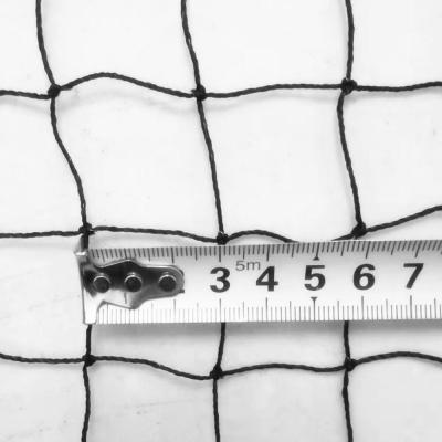 China 100% virgin HDPE Material cat protect net black cat net aviary anti cat net for sale